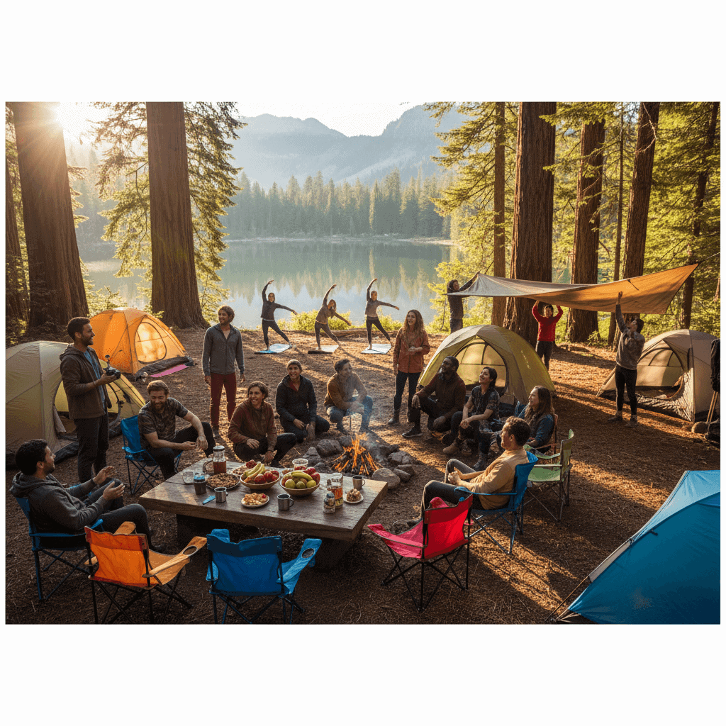 Get Rejuvenated Why Group Camping Retreats Boost Wellbeing